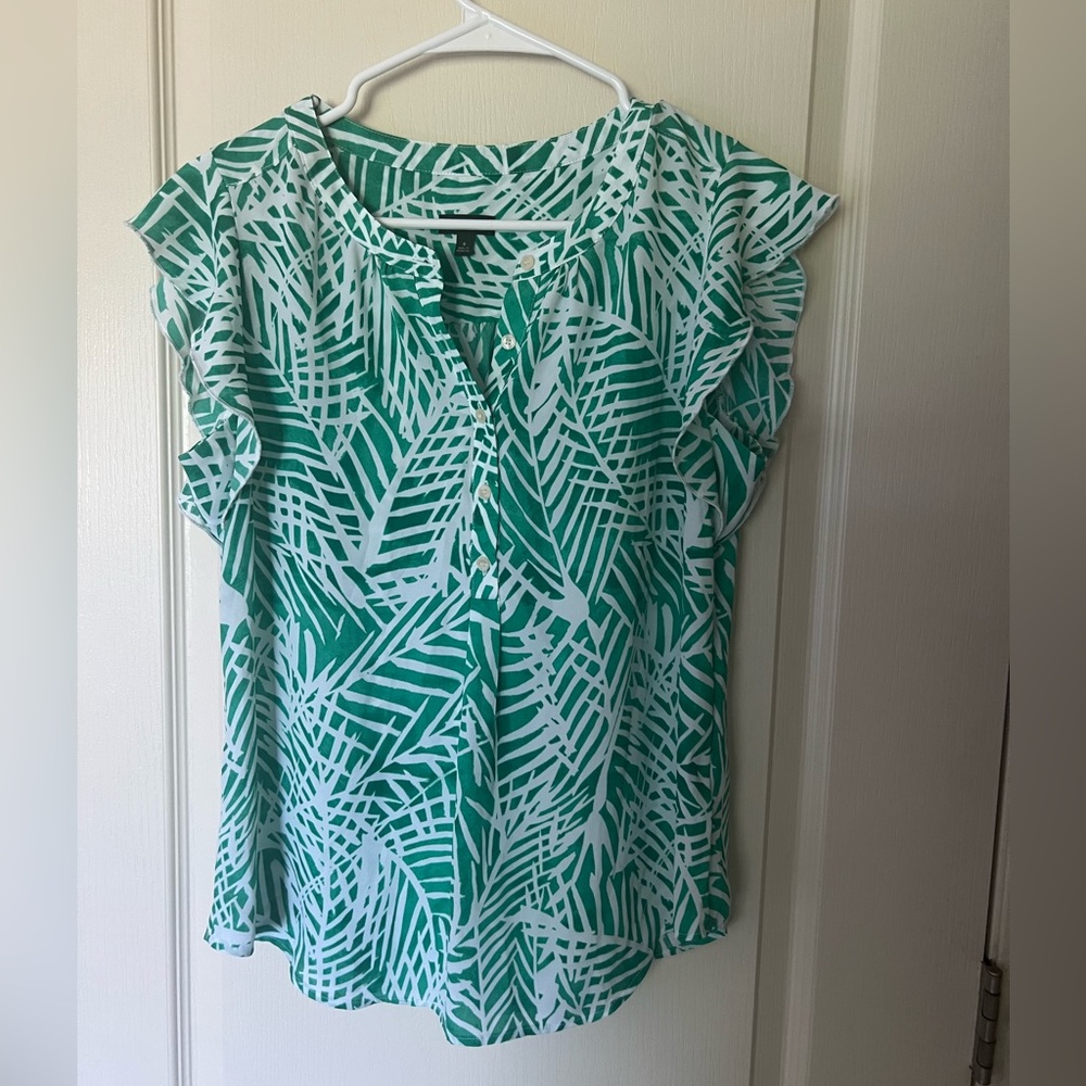 Talbots summer top size 6
